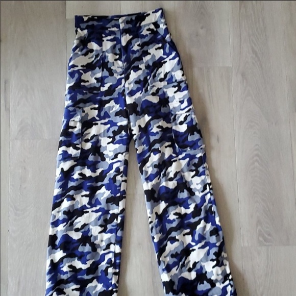 I.AM.GIA Tarantino Pants In Blue Camo - Picture 3 of 6